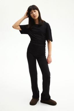 H&M - Girls Black Sports Top With Softmove