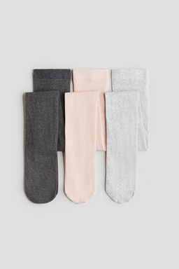 H&M - Girls 3-Pack Fine-Knit Tights