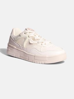 Xtep - Women Classic Cream Sneakers