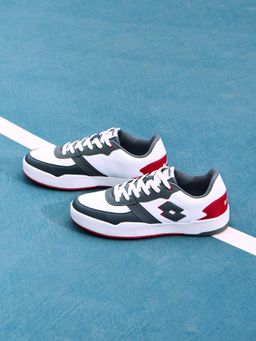 LOTTO - Hoop Star Citta White & Grey Sneakers for Men