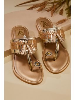 House of Vian - Kolhita Gold Kolhapuri