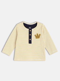 MINI KLUB - Boys Yellow Stripes T-Shirt