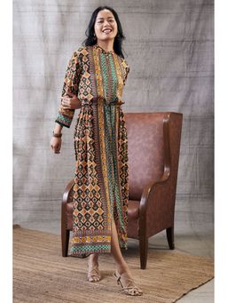 Soup by Sougat Paul - Taahira Printed Long Dress