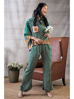 Soup by Sougat Paul - Taahira Printed Co-ord (Set of 2)