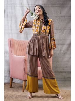 Soup by Sougat Paul - Taahira Printed Kurta (Set of 2)