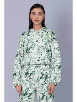 Muvazo - Women Green Cool Off Sweatshirt