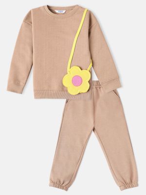 Nautinati Girls Colourblocked Sweatshirt main image 1