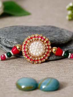 eCraftIndia - Designer Pearl Rakhi