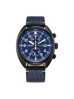 Citizen - Eco-Drive 41 mm Blue Dial Chronograph Men Watch (CA7048-08L) (M)