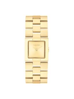 Calvin Klein - Ck Meridian 22 mm Gold Dial Women Watch (25100089) (M)