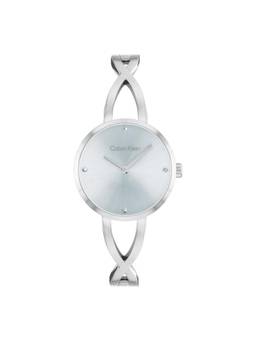 Calvin Klein - Sculpted Embrace Blue 28 mm Dial Women Analog Watch (25100058) (M)