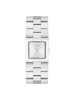 Calvin Klein - Meridian White 22 mm Dial Women Analog Watch (25100088) (M)