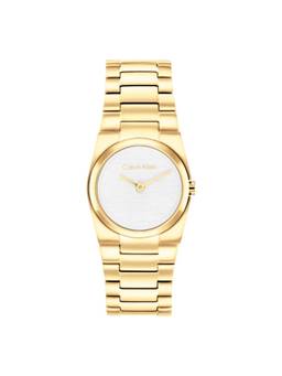 Calvin Klein - Unite White 26 mm Dial Women Analog Watch (25100122) (M)