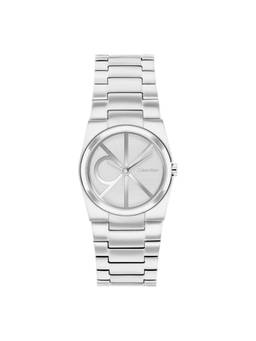 Calvin Klein - Unite Silver 26 mm Dial Women Analog Watch (25100126) (M)