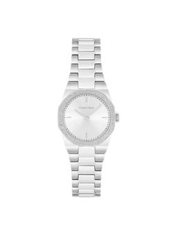 Calvin Klein - Geometric Elegance White 23 mm Women Watch (25100141) (M)