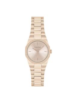 Calvin Klein - Geometric Elegance Beige 23 mm Dial Women Watch (25100144) (M)
