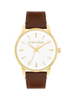 Calvin Klein - Linked White 41 mm Dial Men Analog Watch (25200503) (M)