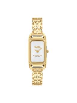 Coach - Cadie White 18.5 mm Dial Women Analog Watch (14504196) (M)