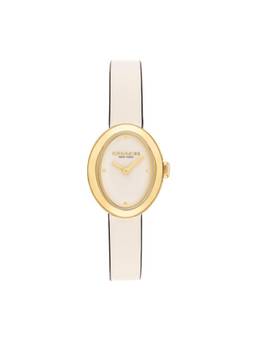 Coach - Sammy White Oval 22.5 mm Dial Women Analog Watch (14504422) (M)