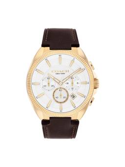 Coach - Jackson Chrono White 44.1 mm Dial Men Watch (14602746) (M)