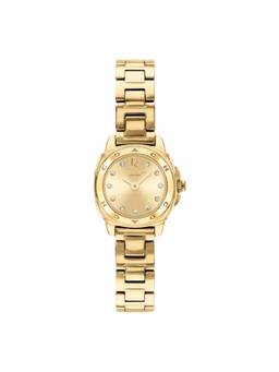 Coach - Kitt Thin Gold 21 mm Dial Women Analog Watch (14504728) (M)