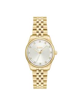 Boss - Graceful Precious Qtz Basic 32 mm White Dial Women Watch (1502810) (M)