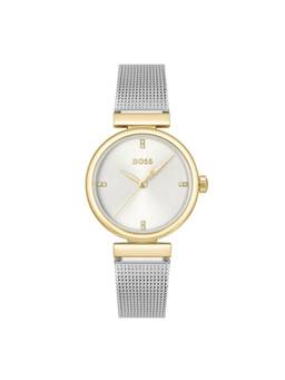 Boss - Rosehill Qtz Basic 32 mm White Dial Women Watch (1502853) (M)