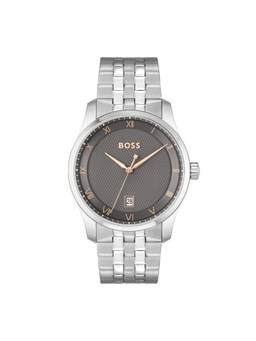 Boss - Principle Qtz Basic Calendar 41 mm Grey Dial Men Watch (1514116) (M)