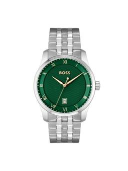 Boss - Principle Qtz Basic Calendar 41 mm Green Dial Men Watch (1514124) (M)