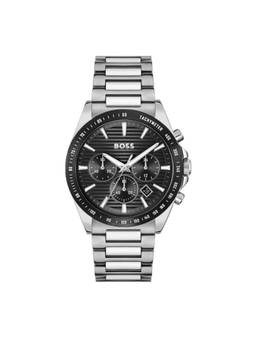 Boss - Strike Qtz Fashion Chrono 41 mm Black Dial Men Watch (1514290) (M)