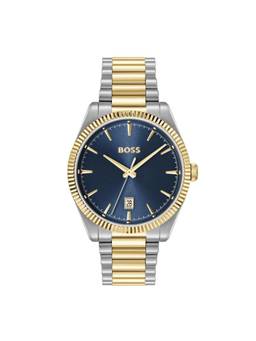 Boss - Cheswick Qtz Basic Calendar 40 mm Navy Blue Dial Men Watch (1514311) (M)