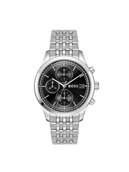 Boss - Stratus Qtz Fashion Chrono 41 mm Black Dial Men Watch (1514328) (M)