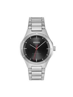 Hugo - Lit Basic Black 42 mm Dial Men Analog Watch (1530447) (M)