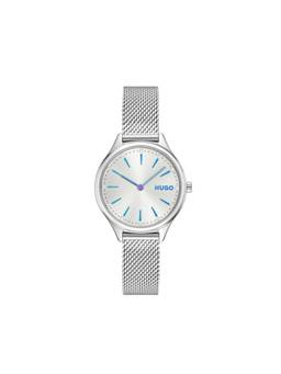 Hugo - Glossy Basic Silver 30 mm Dial Women Analog Watch (1540187) (M)