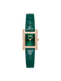 Boss - Lucy Precious Qtz Basic Mini 18.5 mm Green Dial Women Watch (1502814) (M)