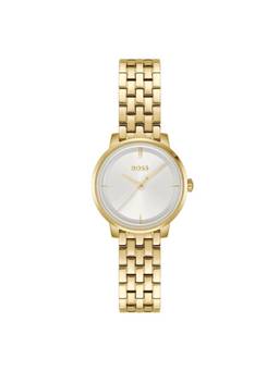 Boss - Lucia Qtz Basic Slim 28 mm White Dial Women Watch (1502835) (M)