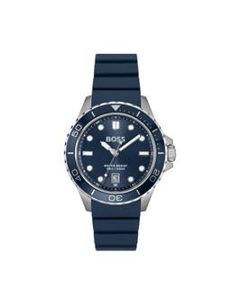 Boss - Troper Sport Qtz Basic Calendar 42 mm Blue Dial Men Watch (1514292) (M)