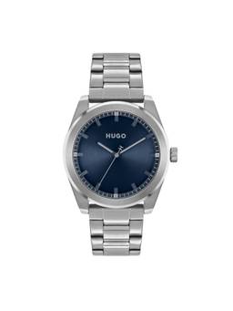 Hugo - Bright Basic Blue 42 mm Dial Men Analog Watch (1530361) (M)