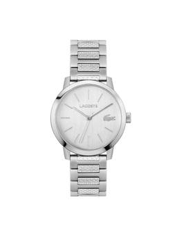 Lacoste - L.12.12 Metropole 39 mm Silver Dial Men Watch (2011420) (M)