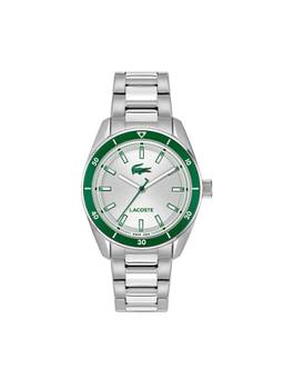 Lacoste - Boston Silver 39 mm Dial Men Analog Watch (2011487) (M)