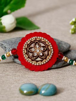 eCraftIndia - Designer Pearl Rakhi