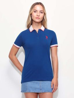 U.S. POLO ASSN. - Contrast Collar Regular Fit Polo T-Shirt