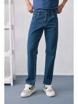 UNSTD - Men Regular Fit Stretchable Denim Jeans