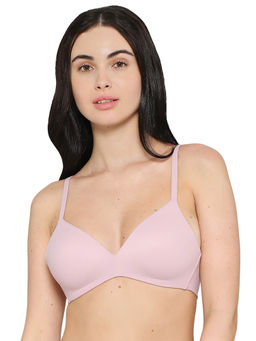 Wacoal - Pink Padded Non-Wired 3/4Th Cup Medium Coverage Seamless T-Shirt Bra