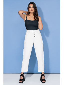 FREAKINS - White Carrot Fit Jeans