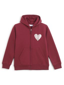 Alan Jones - Cotton Solid Hoodie - Maroon