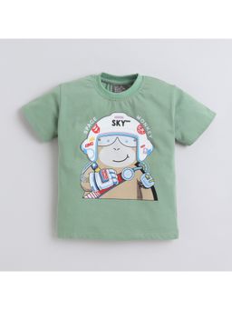 Little Kangaroos - Boys Solid T-Shirt