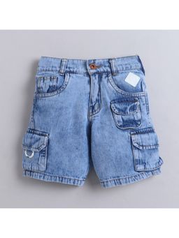 Little Kangaroos - Boys Light Blue Denim Shorts