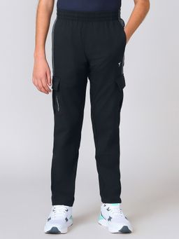 Technosport - Grey Boys Ts Flexi Straight Fit Cargo Track Pant