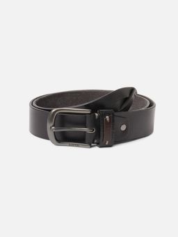 Spykar - Black Genuine Leather Belt